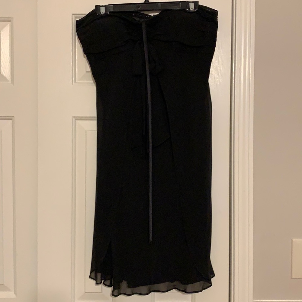 Black After 5 Mini Dress